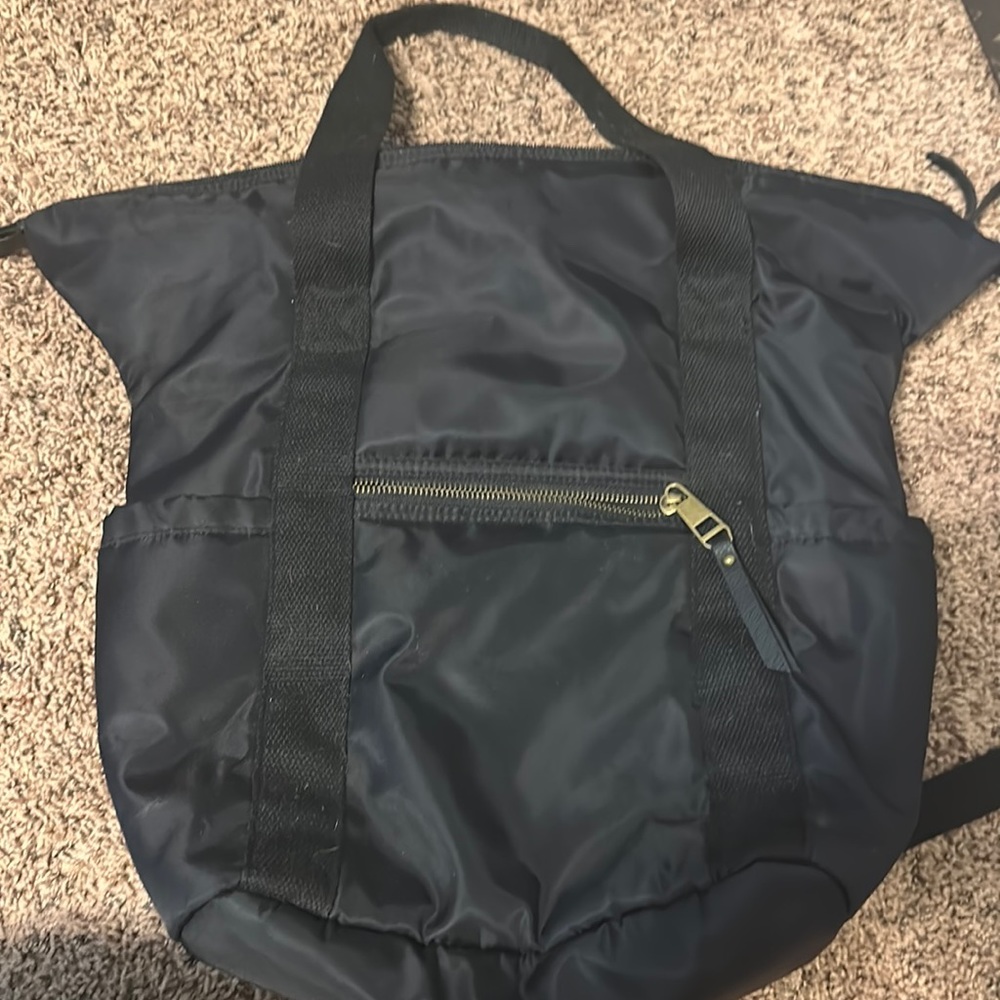 Black Work Bag / Bookbag